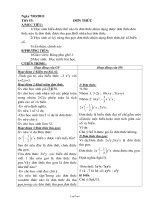 Giáo án môn Toán lớp 7 - Tiết 53: Đơn thức