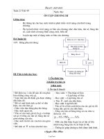 Bài giảng môn học Đại số lớp 7 - Tuần 23 - Tiết 49: Ôn tập chương III (tiếp)