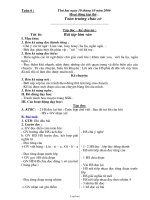 Giáo án Tổng hợp Lớp 3 - Tuần 6 - Năm học 2006-2007