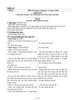 Giáo án 2 buổi Lớp 3 - Tuần 10 - Năm học 2006-2007