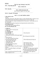 Giáo án Tuần 1 - Buổi sáng - Lớp 3