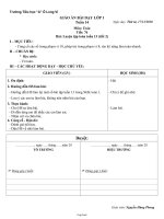 Giáo án môn Toán - Tiết: 76 - Bài: Luyện tập toán tuần 13 (tiết 2)