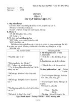 Giáo án Đạo đức Lớp 3 - Tuần 20 - Đỗ Thị Kim Anh