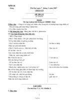 Giáo án lớp 3 tổng hợp - Tuần 34