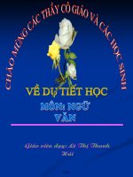 Bài giảng Ngữ văn lớp 8 Tiết 117: Ông Giuốc-Đanh mặc lễ phục - Trích “Trưởng gỉa học làm sang’’ Mô -Li – e