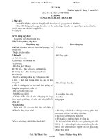 Giáo án Lớp 4 – Buổi sáng - Tuần 34