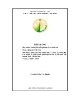 Bài giảng Đường lối quốc phòng và an ninh của Đảng Cộng sản Việt Nam: Quan điểm của chủ nghĩa Mác – Lênin, tư tưởng Hồ Chí Minh về chiến tranh quân đội và bảo vệ Tổ quốc (bản cập nhật)