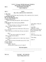 Giáo án giảng dạy Tuần 1 Lớp 3