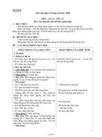 Giáo án Tổng hợp môn học lớp 5 - Tuần 6