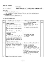Giáo án Tập làm văn lớp 2 tiết 33: Đáp lời an ủi, Kể chuyện được chứng kiến