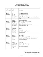 Giáo án Lớp 3 - Tuần 8 - Năm học 2008-2009 (Chuẩn kiến thức kỹ năng)