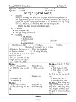 Giáo án Hình học 8 - Tiết 5-6: Đường trung bình của tam giác, của hình thang - Năm học 2010-2011