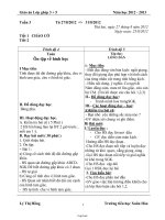 Giáo án môn học Hình học lớp 7 - Đỗ Thị Thanh Thảo - Tiết 51: Quan hệ giữa ba cạnh của một tam giác bất đẳng thức tam giác