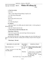 Giáo án Ngữ văn 6 - Tiết 27: Chữa lỗi dùng từ (Tiếp) - Đào Thị Bích Ngọc