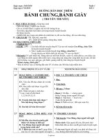 Giáo án môn Ngữ văn 6 - Tiết dạy 2: Hướng dẫn đọc thêm bánh chưng, bánh giầy (truyền thuyết)