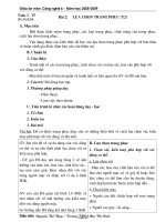 Giáo án Công nghệ Lớp 6 - Tuần 3 - Năm học 2008-2009 - Nguyễn Thị Thập