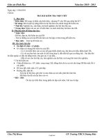 Giáo án lớp 7 môn học Đại số - Tiết 64: Trả bài kiểm tra một tiết