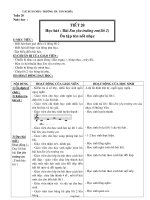 Giáo án Âm nhạc Lớp 3 - Tuần 20, Tiết 20: Học hát: Bài Em yêu trường em (Lời 3m). Ôn tập tên nốt nhạc - Lê Xuân Nhã