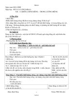 Thiết kế bài dạy chiều Lớp 3 Tuần 13 - Trường Tiểu học Đồng Tiến