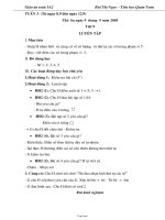 Giáo án Toán lớp 1 - Bùi Thị Ngọc – Tiểu học Quán Toan - Tuần 3, 4