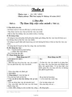 Giáo án Lớp 3 Tuần 6 - Trường Tiểu học Quảng Sơn II