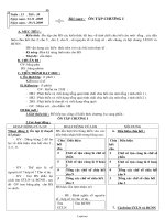 Giáo án Lớp 6 - Môn Số học - Tuần 13 - Tiết 38: Ôn tập chương I