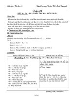 Giáo án Tin học 8 - Tiết 49-50: Lặp với số lần chưa biết trước - Đoàn Thị Ánh Nguyệt