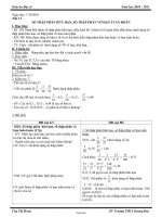 Giáo án môn học Đại số lớp 7 - Trường THCS Dương Đức - Tiết 13: Số thập phân hữu hạn, số thập phân vô hạn tuần hoàn