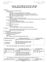 Giáo án Hình học cơ bản 10 Chương II: Tích vô hướng của hai vectơ và ứng dụng giá trị lượng giác của một góc bất kỳ từ 0 độ -180 độ