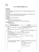 Bài giảng môn học Đại số lớp 7 - Tiết 21: Ôn tập chương I (tiếp)