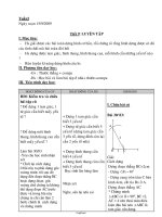 Giáo án Hình học 8 - Tuần 5-6 - Năm học 2009-2010