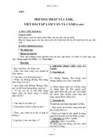 Giáo án Ngữ văn 6 - Chương trình cả năm 3 2 cột - Năm học 2009-2010