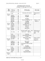 Giáo án lớp 1 - Tuần 28 - Trường TH Đạ M' Rông