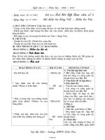 Giáo án Ngữ văn 7 - Tiết 103: Trả bài tập làm văn số 5 - Lại Thị Tiền - Năm học 2006-2007