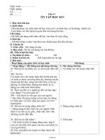 Giáo án lớp 6 môn Giáo dục công dân - Tiết 17: Ôn tập học kì I