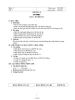 Giáo án lớp 6 môn Lí - Tiết 1 đến 32