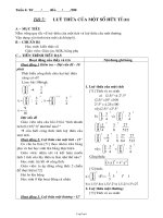 Giáo án Đại số khối 7 - Tiết 7 đến tiết 10