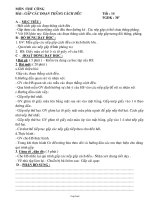 Giáo án Thủ công 1 - Bài: Gấp các đoạn thẳng cách đều