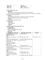 Giáo án lớp 3 môn Toán - Tuần thứ 12