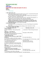 Giáo án Lớp 3 - Đạo đức - Tuần 19: Đoàn kết với thiếu nhi quốc tế (tiết 1)