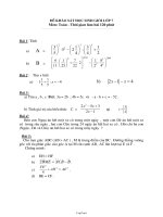 Đề khảo sát học sinh giỏi lớp 7 môn: Toán