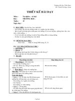 Giáo án Tổng hợp các môn khối 3 - Tuần 32 - Trường tiểu học Nguyễn Trói - Hà Đông