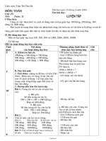 Giáo án Tổng hợp các môn lớp 1 - Tuần 31