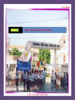 Giáo án tổng hợp Tuần 13 - Lớp 2