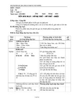 Giáo án Tập đọc lớp 3 - Tiết 28: Cô giáo lớp em