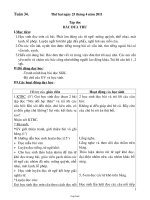 Giáo án Lớp 1 - Tuần 34 - 2 buổi