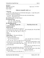 Giáo án Lớp 3 - Tuần 17 - Năm học 2011-2012 - Đinh Thị Phương