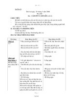 Giáo án các môn khối 1 - Tuần 27