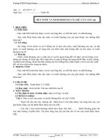 Giáo án môn Sinh học 6 - Bài 11 - Tiết 11 - Tuần 6: Hút nước và muối khoáng của rễ (tích hợp)