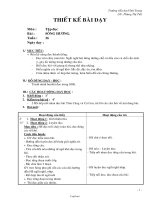 Giáo án Tập đọc lớp 2 - Bài: Sông hương